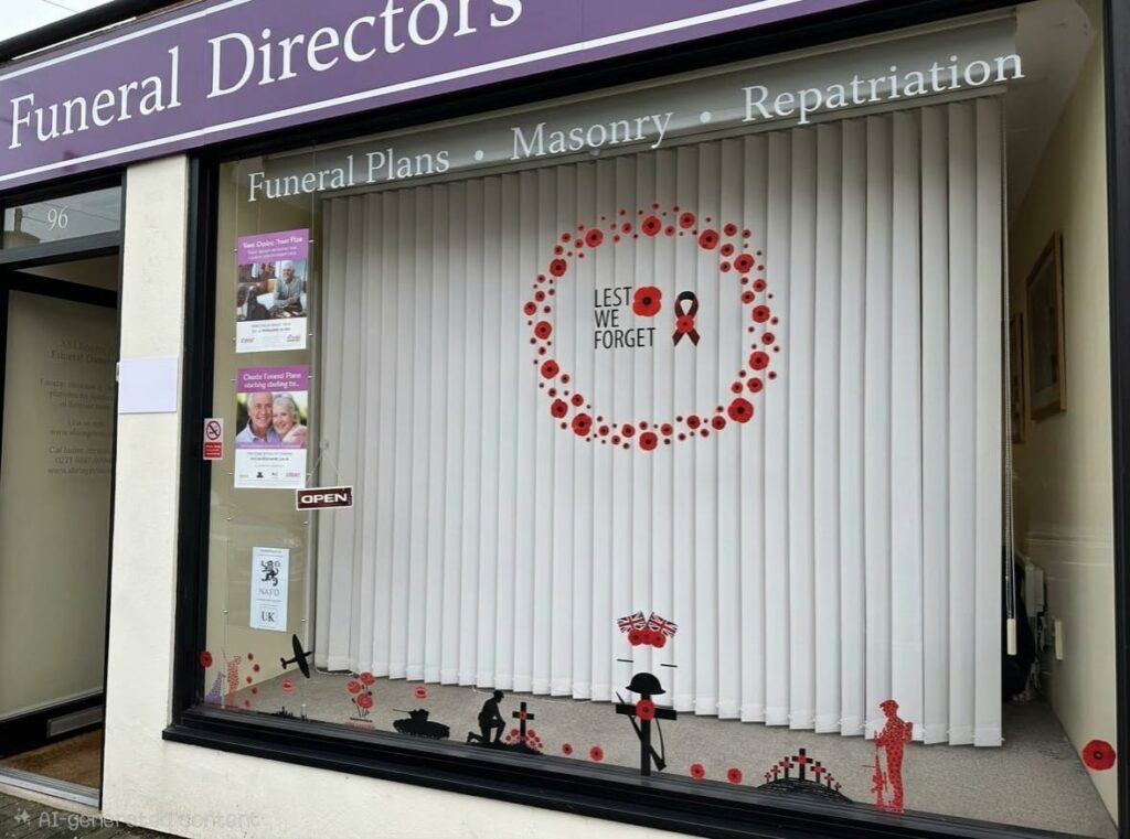 Remembrance Day Window Display